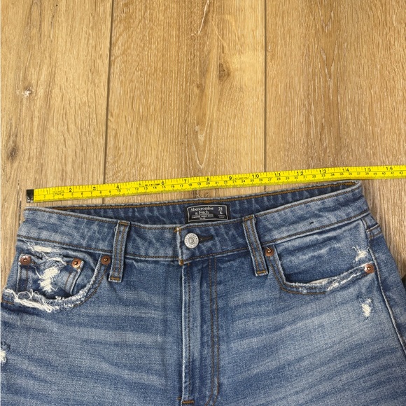 Abercrombie & Fitch Simone High Rise Slim Denim Jeans Women’s Size 28 - Picture 7 of 9